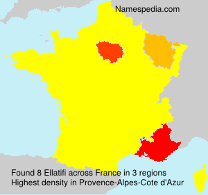 Surname Ellatifi in France Surname Ellatifi in France
