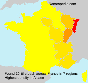 Surname Ellerbach in France Surname Ellerbach in France