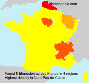 Surname Elmouden in France Surname Elmouden in France