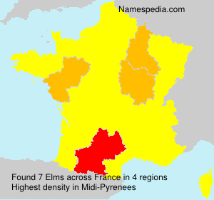Surname Elms in France Surname Elms in France