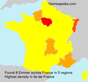 Surname Emmer in France Surname Emmer in France