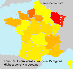 Surname Enaux in France Surname Enaux in France