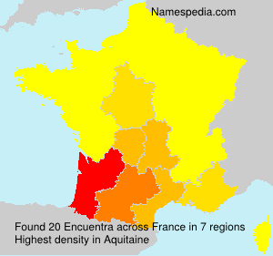 Surname Encuentra in France Surname Encuentra in France