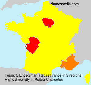 Surname Engelsman in France Surname Engelsman in France