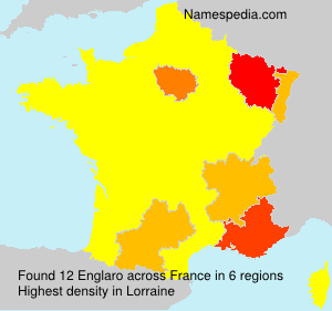 Surname Englaro in France Surname Englaro in France