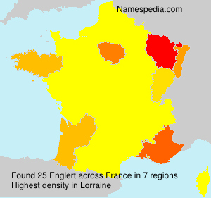 Surname Englert in France Surname Englert in France