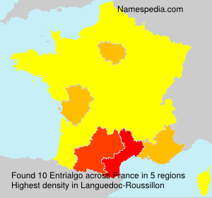 Surname Entrialgo in France Surname Entrialgo in France