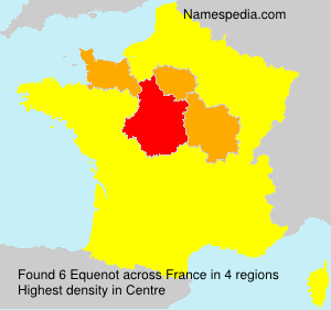 Surname Equenot in France Surname Equenot in France