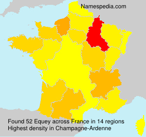 Surname Equey in France Surname Equey in France