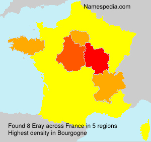 Surname Eray in France