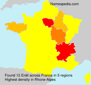 Surname Erdil in France Surname Erdil in France