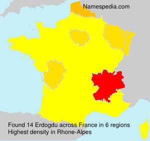 Surname Erdogdu in France Surname Erdogdu in France