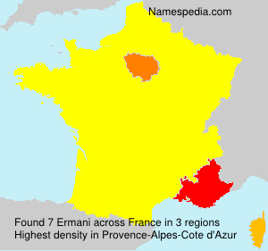 Surname Ermani in France Surname Ermani in France