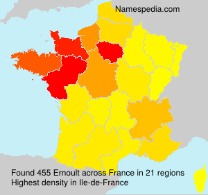 Surname Ernoult in France Surname Ernoult in France