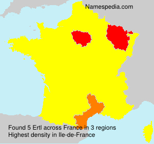 Surname Ertl in France Surname Ertl in France