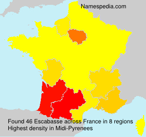 Surname Escabasse in France Surname Escabasse in France