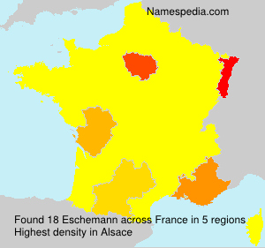Surname Eschemann in France Surname Eschemann in France