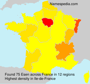 Surname Esen in France Surname Esen in France