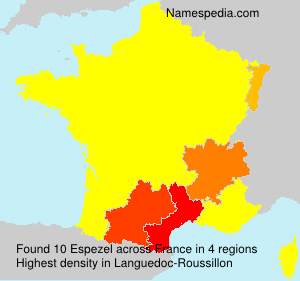 Surname Espezel in France Surname Espezel in France