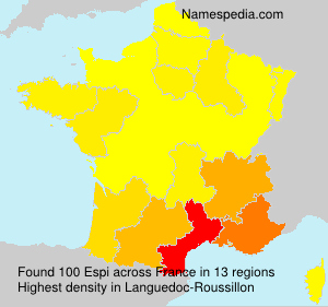 Surname Espi in France Surname Espi in France