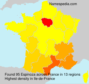 Surname Espinoza in France Surname Espinoza in France
