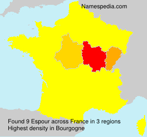Surname Espour in France Surname Espour in France