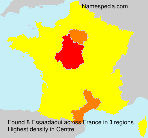 Surname Essaadaoui in France Surname Essaadaoui in France
