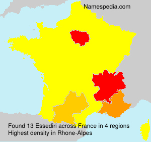 Surname Essediri in France Surname Essediri in France