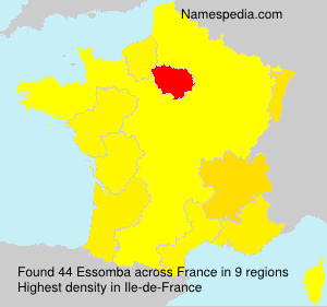 Surname Essomba in France Surname Essomba in France