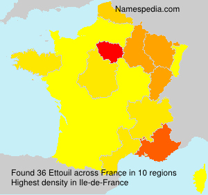 Surname Ettouil in France Surname Ettouil in France