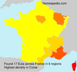 Surname Eula in France Surname Eula in France