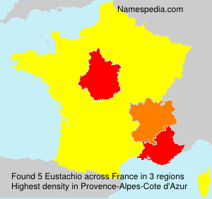 Surname Eustachio in France Surname Eustachio in France
