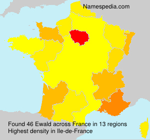 Surname Ewald in France Surname Ewald in France