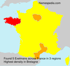 Surname Exelmans in France