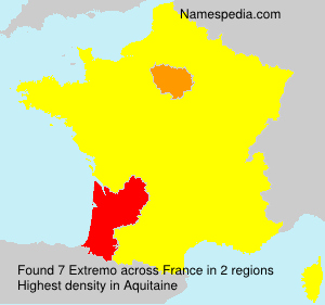 Surname Extremo in France Surname Extremo in France