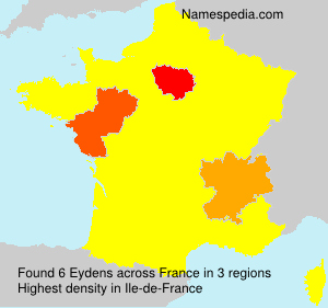 Surname Eydens in France Surname Eydens in France
