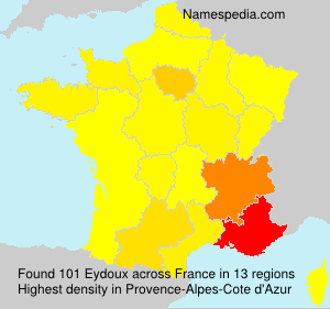 Surname Eydoux in France Surname Eydoux in France