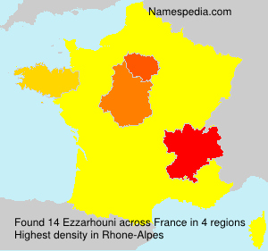 Surname Ezzarhouni in France Surname Ezzarhouni in France