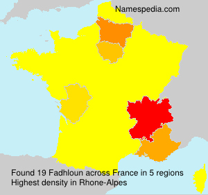 Surname Fadhloun in France Surname Fadhloun in France