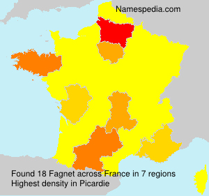 Surname Fagnet in France Surname Fagnet in France