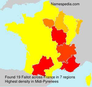 Surname Faitot in France Surname Faitot in France