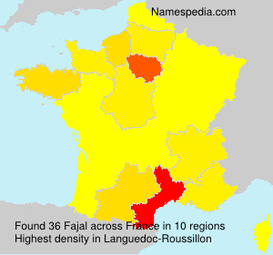 Surname Fajal in France Surname Fajal in France