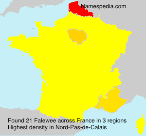 Surname Falewee in France Surname Falewee in France
