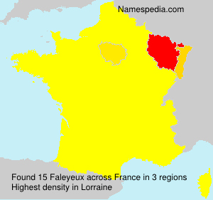 Surname Faleyeux in France Surname Faleyeux in France