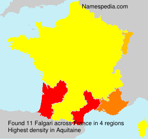 Surname Falgari in France Surname Falgari in France