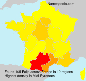 Surname Falip in France Surname Falip in France