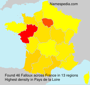 Surname Falloux in France Surname Falloux in France