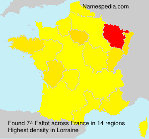 Surname Faltot in France Surname Faltot in France