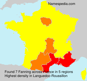 Surname Fanning in France Surname Fanning in France