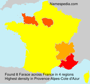 Surname Farace in France Surname Farace in France